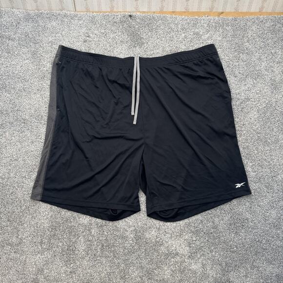 Reebok Shorts Mens 4XL Speedwick Athletic Training Gym Drawstring Pockets - Picture 1 of 13